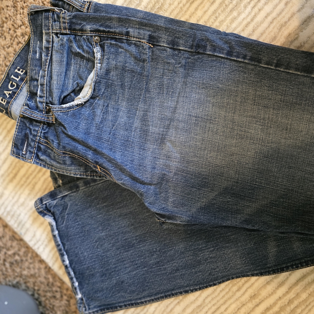 American Eagle Outfitters Blue Bootcut Jeans